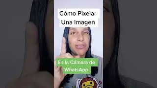 Cómo Pixelar una Imagen en la Cámara de WhatsApp 