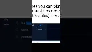 Open Camtasia file .TREC in VLC player