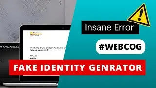 Fake Identity Generator with Django || 