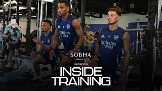 Turning up the heat 🔥  | INSIDE TRAINING | White, Timber and Jesus take on the gym in LA | USA Tour