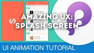 Splash Screen Transition • UI/UX Animations with Principle & Sketch (Tutorial)