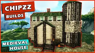 Ark: How To Build A Medieval House | No Clip Enabled | Building Tutorial