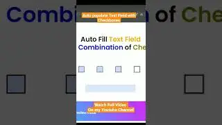 Auto populate text field with check box in adobe acrobat 