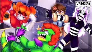 Gregory and Circus Baby VS Monty and Puppet PODCAST in VRChat