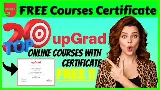 upGrad FREE Courses Certificate | FREE Online Courses | Upgrad FREE Online Certificate Courses