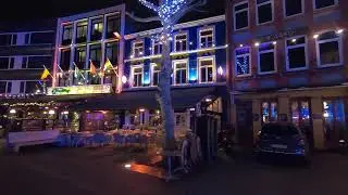 Heerlen City Centre at Christmas Time in the Netherlands  2019