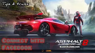 Asphalt8 connect to Facebook | how to