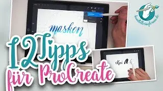 12 Top-Tipps: Handlettering in ProCreate [iPad]