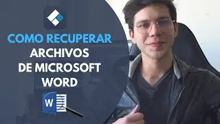 ☑️ Cómo Recuperar un Archivo de Word NO GUARDADO O ELIMINADO en Windows