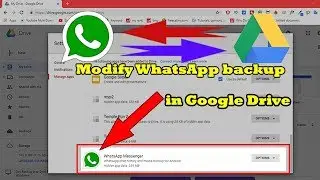 How to find WhatsApp data in google Drive?