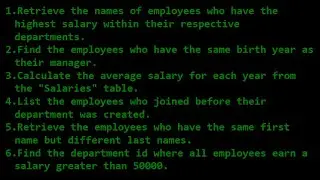 sql interview questions  and answers  part 7