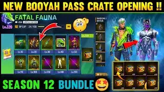 NEW BOOYAH PASS ULTRA RARE CRATES OPENING 😱🔥| FEBRUARY BOOYAH PASS | FF NEW EVENT - GARENA FREE FIRE