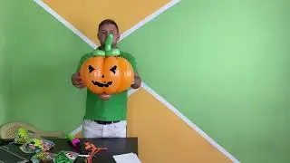 Мини МК с Анатолием Шевченко и Globos Payaso Тыква на хэллоуин 1