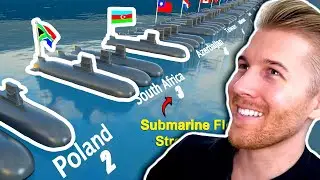 Which Country Has the LARGEST Submarine Fleet? | Animated Video Review