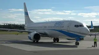 Enter Air Boeing 737-8AS SP-ESC at Tampere-Pirkkala