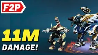 War Robots: 11,000,000 Damage using Free to Play Robots and Weapons - WR F2P