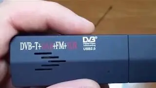 Мини цифровой USB FM SDR тюнер ресивер с пультом # Чайна Майна / China Mina