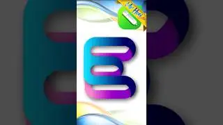 How to Make 3d letter logo illustrator 🔥 