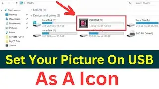 How To Set Your Photo On Pen Drive As A Icon | Change USB Drive Icon | Simple & Quick Way