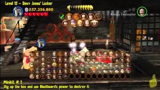 Lego Pirates of the Caribbean: Level 12 Davy Jones Locker - FREE PLAY(Minikits and Compass) - HTG