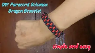 diy ideas simple and easy paracord solomon bracelet
