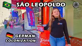 SÃO LEOPOLDO — RIO GRANDE DO SUL 🇩🇪 German Colonization in Southern Brazil 🇧🇷  【 4K UHD 】