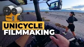 Shooting CINEMATIC Footage with an ELECTRIC UNICYCLE