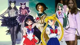 sailor moon and its fashion influences 🌙🪐👑