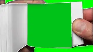 Animated Flipbook Footage Green Screen Animation Download Free [4K]