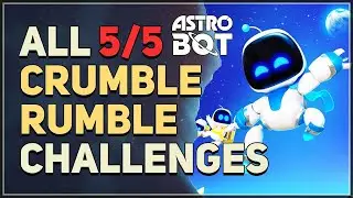 All Crumble Rumble Challenges Astro Bot