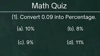 Can You Pass a 7th Grade Math Percentage Test | Math Quiz