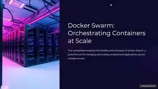 AWS Devops | Docker Swarm | How to Setup and Running services by using Docker Swarm | Session 40 |