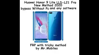 honor 9 lite LLD L21 (LLD L21 8.0.0.139 C185) FRP with tricky method