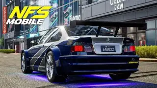 Need For Speed Mobile - BMW M3 GTR E46 Gameplay