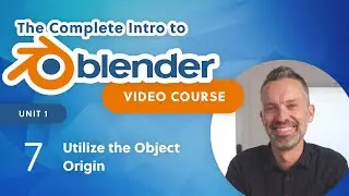 Blender Beginner Tutorial – Utilize the Object Origin