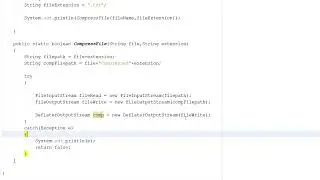 How to Compress a File Using Java (Text Based Files)