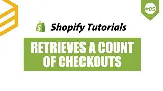 Shopify API | Lesson #5: Retrieves A Count Of Checkouts With Postman in Shopify