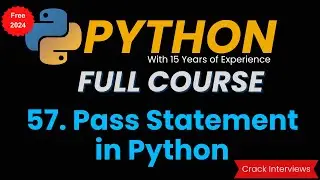 Python Pass Statement | Pass | Pass in Python