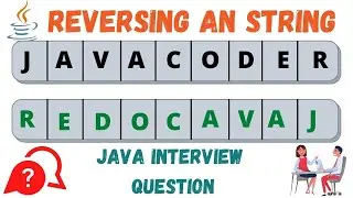 How to reverse string in java | java interview question