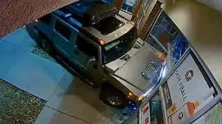 Robbery Suspects Slam Hummer Into Liquor Store: Owner