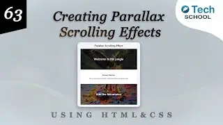 Creating Parallax Scrolling Effects with HTML & CSS | 