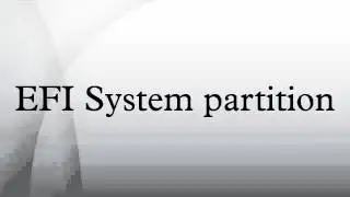EFI System partition