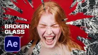 How to Create Broken Glass Effect in Adobe After Effects (Shatter Effect)