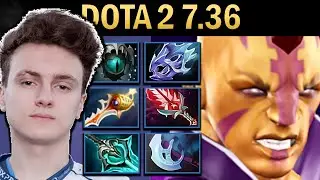 Anti-Mage Gameplay Miracle with 1000 GPM and Moon - Dota 2 7.36