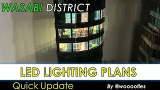 LEGO Wasabi District Quick Update 14 - LED Lighting Plans