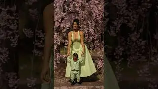 Halle Bailey & Son Halo Adorable Easter Outfits 