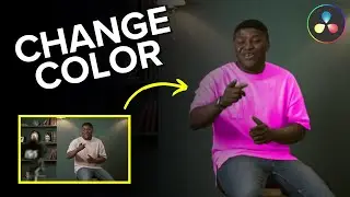 How to Change Color in DaVinci Resolve 18
