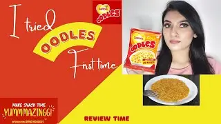 I tried ring noodles for the very first time | Saffola Masala Oodles review | Tips And Challenges
