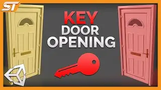 OPENING a DOOR with a KEY! (Unity Beginner Tutorial)