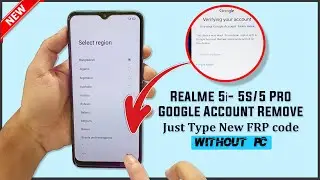 Realme 5i FRP / Google Account Remove Delate / Bypass / Realme 5i Frp Bypass Without PC